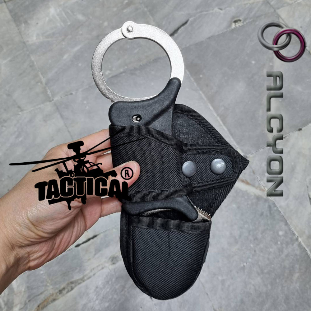 กุญแจมือแข็ง ยี่ห้อ Alcyon รุ่น Rigid (Made in Spain) มีซองผ้าขายแยก