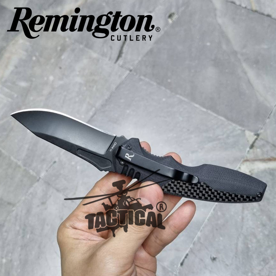 มีดพับ มีกริปเหน็บ ยี่ห้อ Remington R 30001-B ของแท้