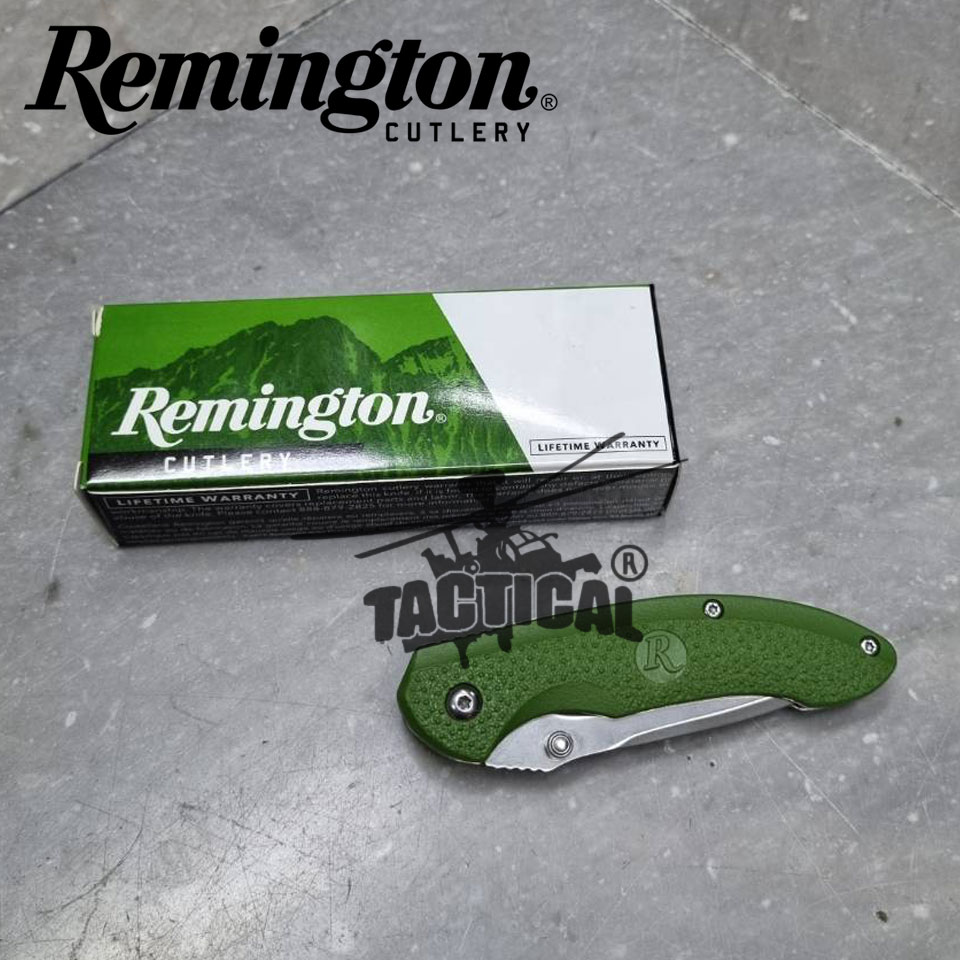 มีดพับ มีกริปเหน็บ ยี่ห้อ Remington R 10005-B ของแท้