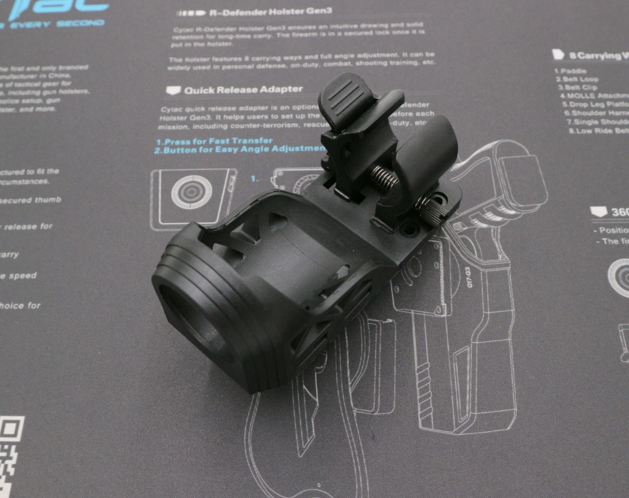 ซองไฟฉายโพลิเมอร์ (Flashlight Holster)