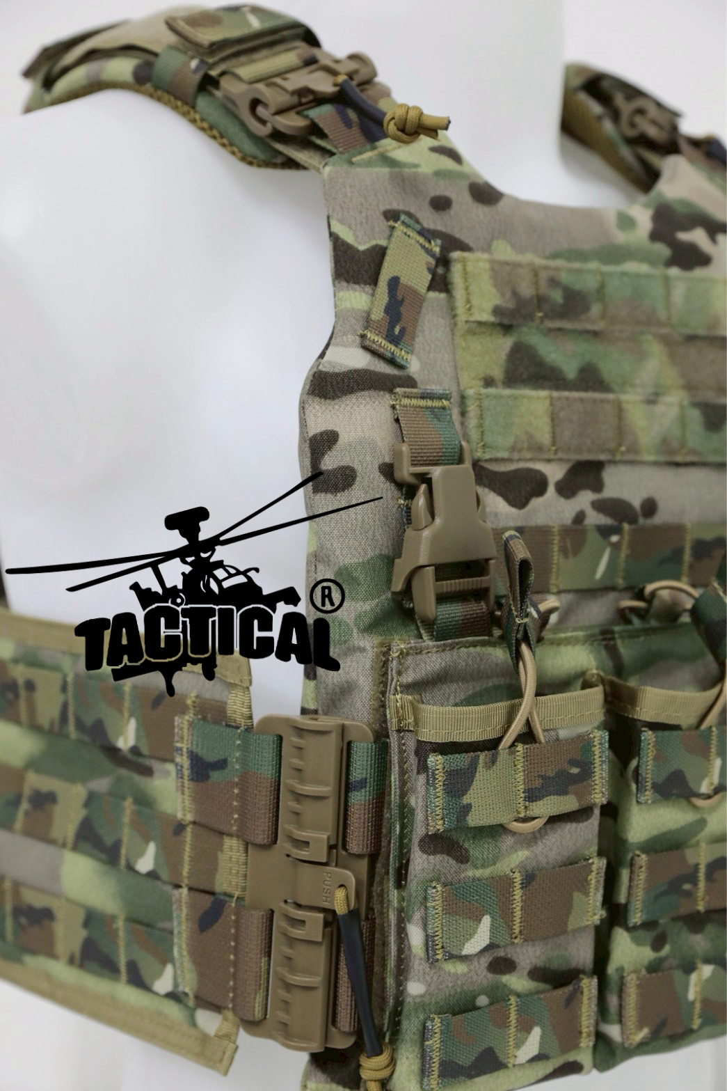 ปลอกเสื้อเกราะปลดไว 4 จุด รุ่น 6094QRC