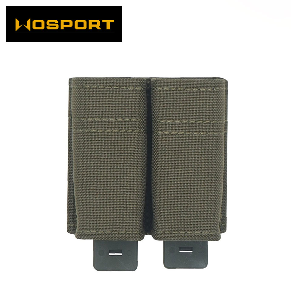 ซองแม็กกาซีนคู่ 9 mm. (Wosport)