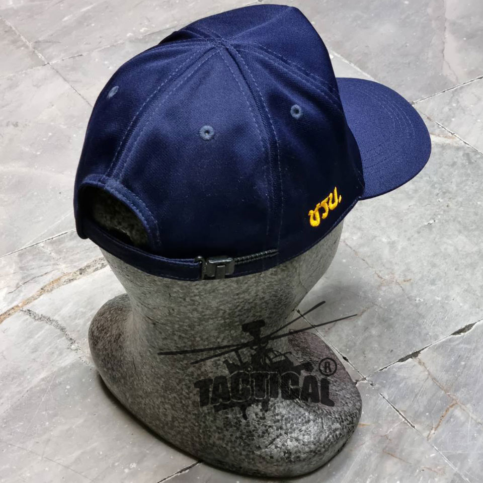 หมวกแก๊ป ชรบ. แบบใหม่ กรมท่า ซิปหลัง