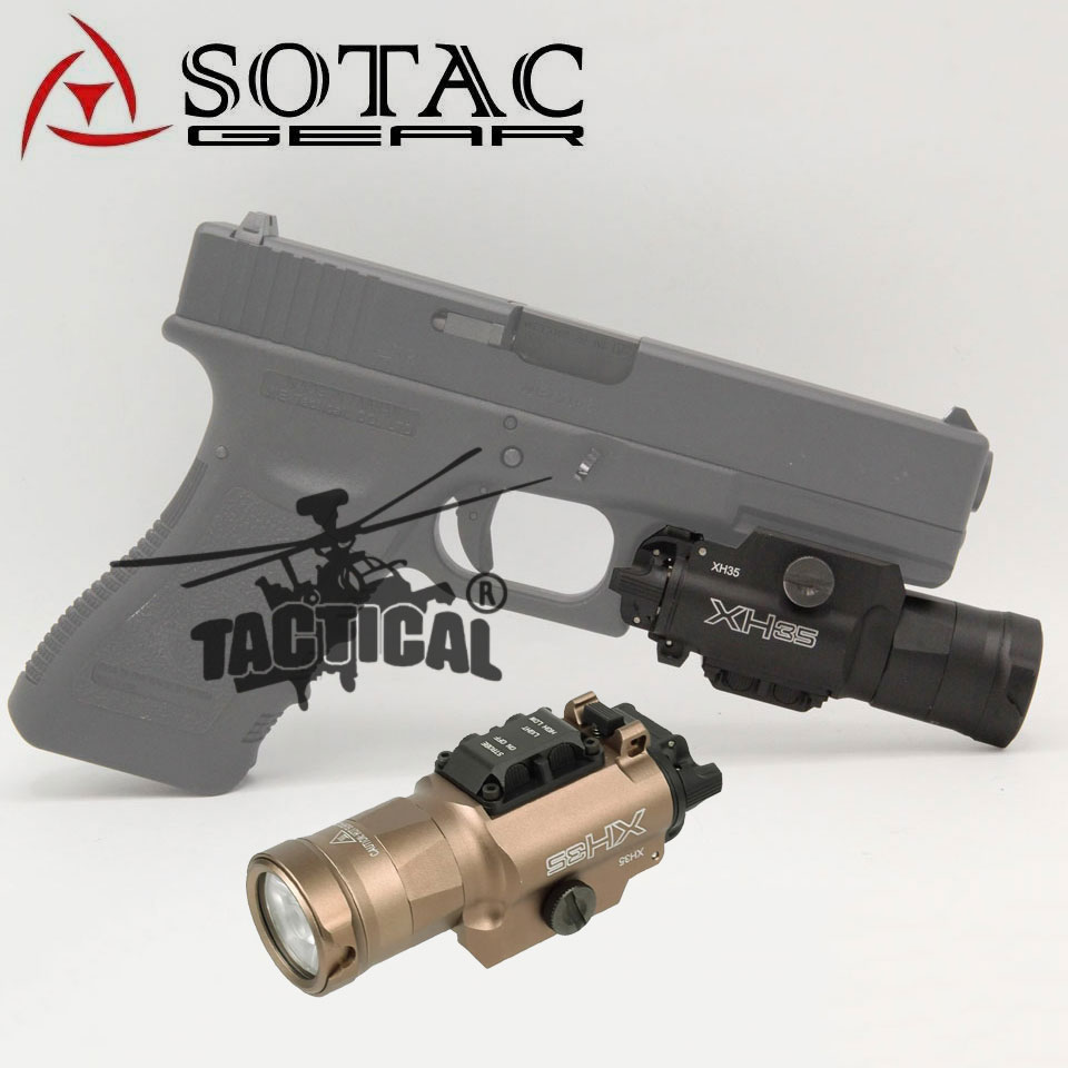 ไฟฉายติดปืนสั้น ยี่ห้อ Surefire รุ่น XH35