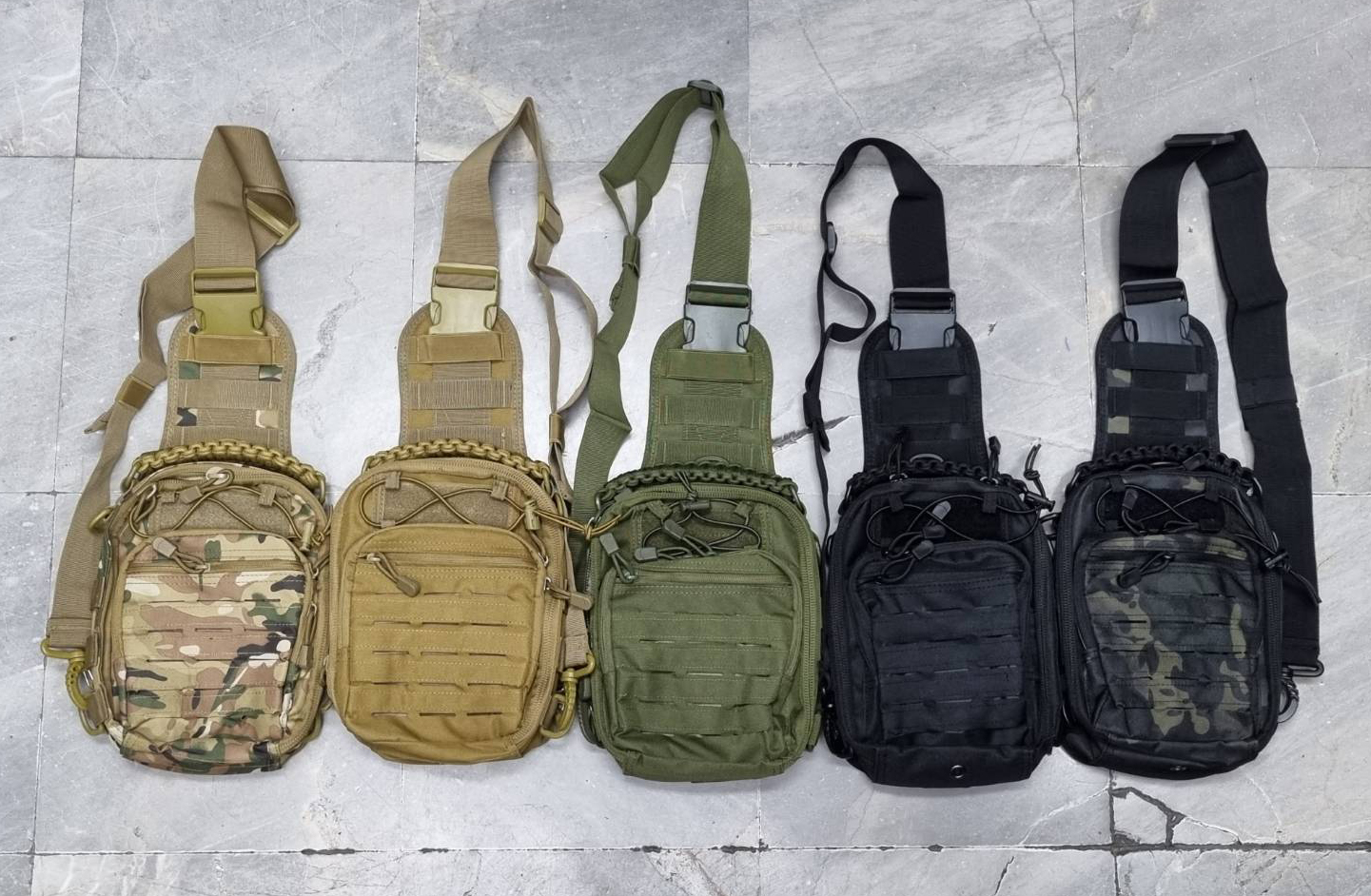 กระเป๋าสะพายเฉียงยุทธวิธี (Tactical Sling Bag)