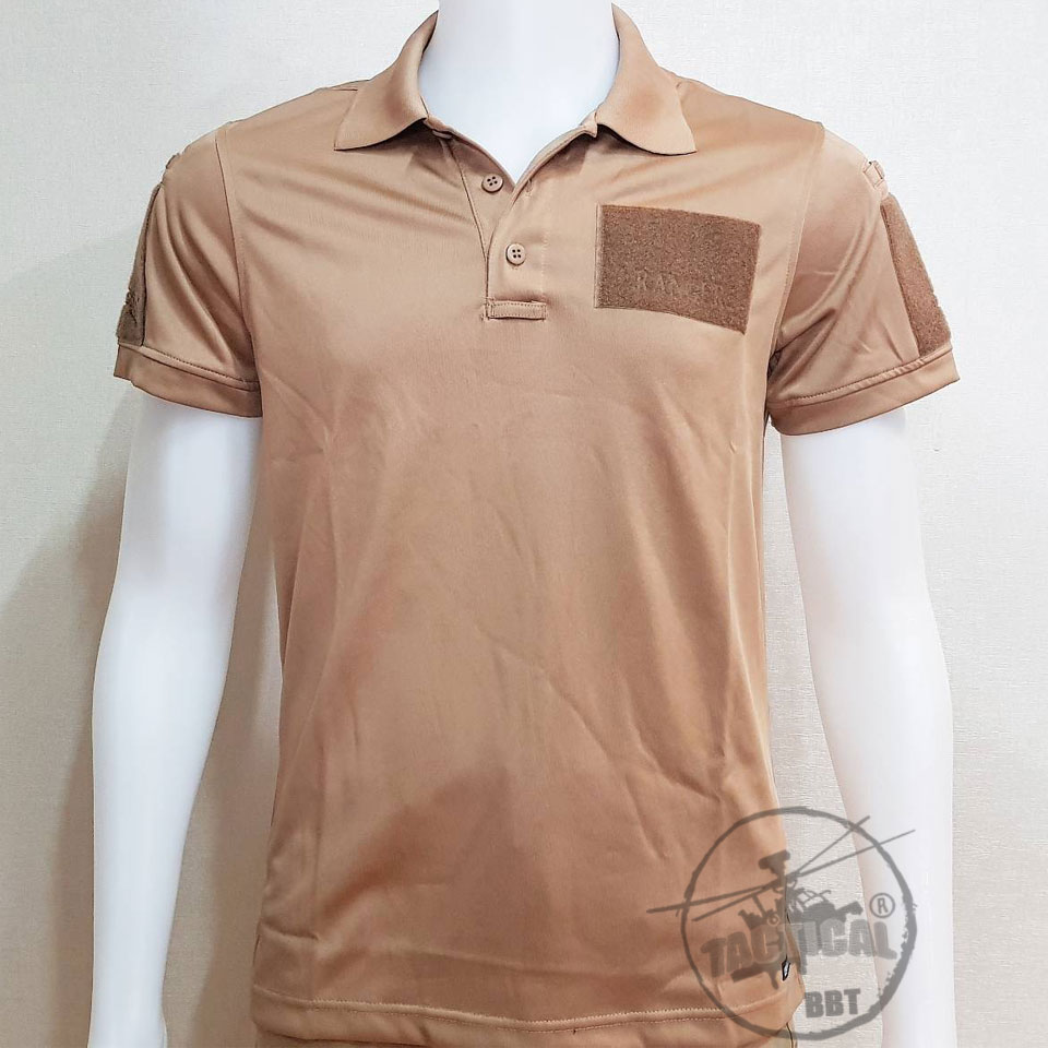 เสื้อโปโล Ranger ดำ กรมท่า เขียว เทา ครีม น้ำตาล