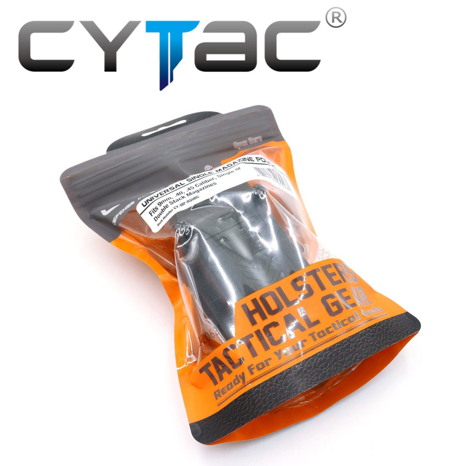 (ของแท้) ซองแม็กกาซีนเดียว Universal ยี่ห้อ Cytac (พกนอก)