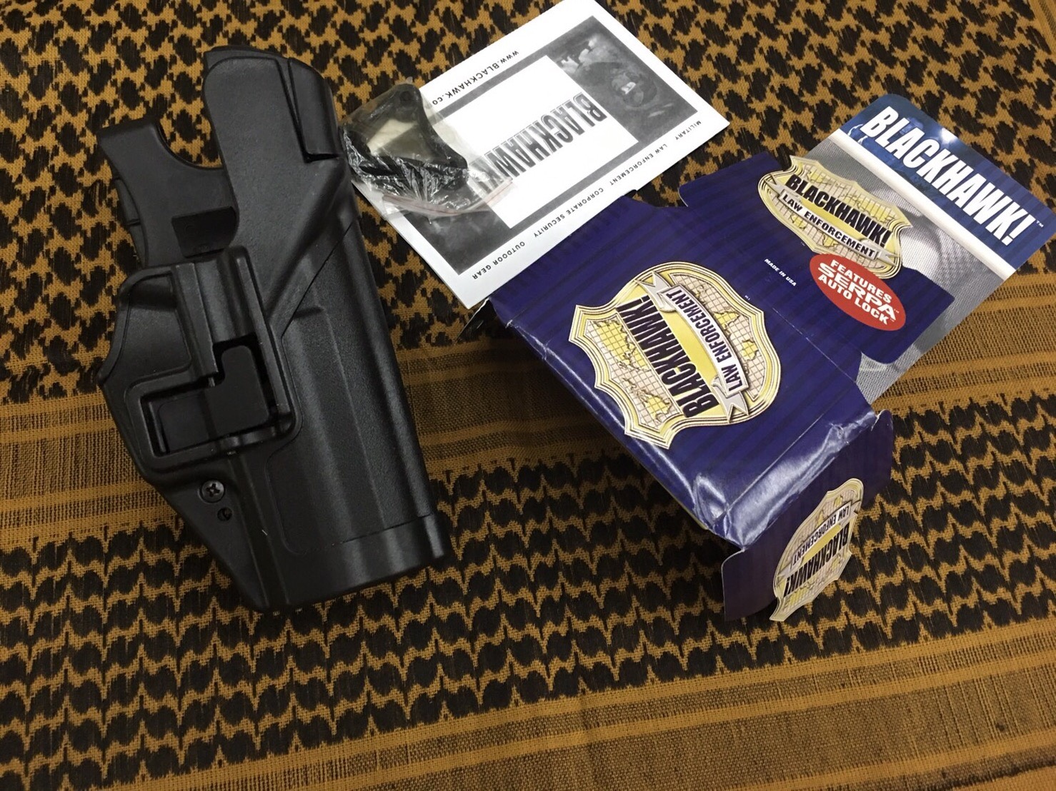 ซองปืน Level 3 ลดต่ำ BK ขนาด H&K USP.45 Compact