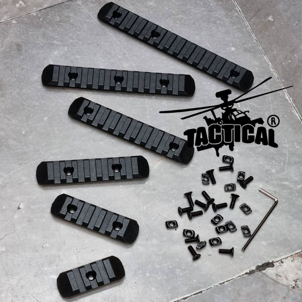 รางเสริม M-Lok Polymer (6 ชิ้น)