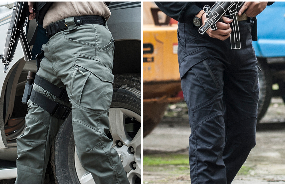 กางเกง Sector Seven IX9 ดำ ผ้าหนา ยืด กันน้ำ (ของแท้)