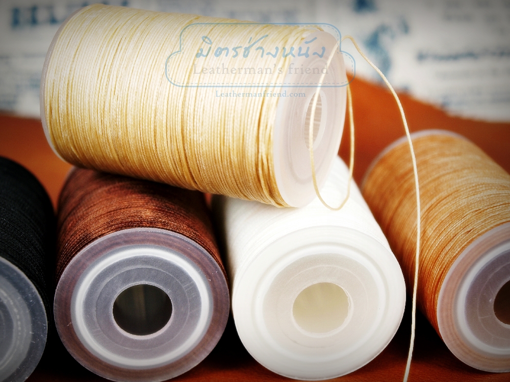 ด้ายเทียนนอก แบบชนิดถัก ขนาดเล็ก 0.5 มิล