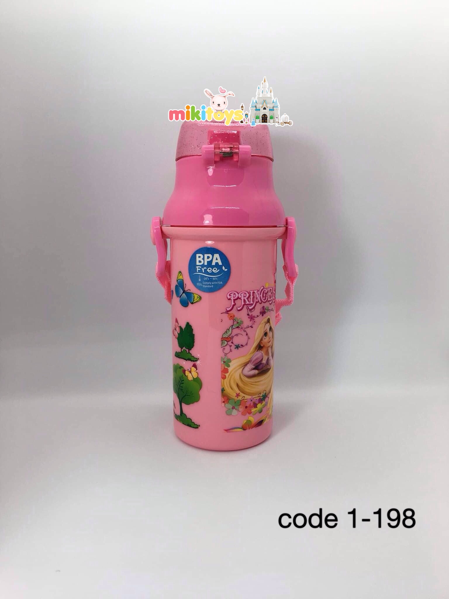 กระติกน้ำเด็ก NEW! Princess เจ้าหญิงลายใหม่! รุ่นยกดื่ม