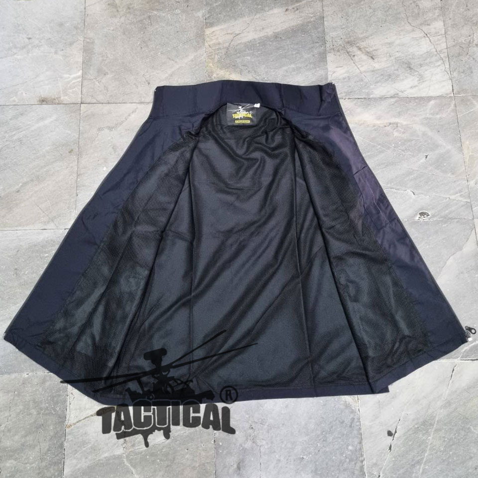 เสื้อกั๊ก ผ้านุ่ม เบา กันน้ำ (ดำ)