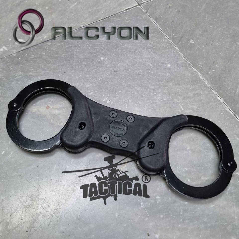 กุญแจมือแข็ง ยี่ห้อ Alcyon รุ่น Rigid (Made in Spain) มีซองผ้าขายแยก