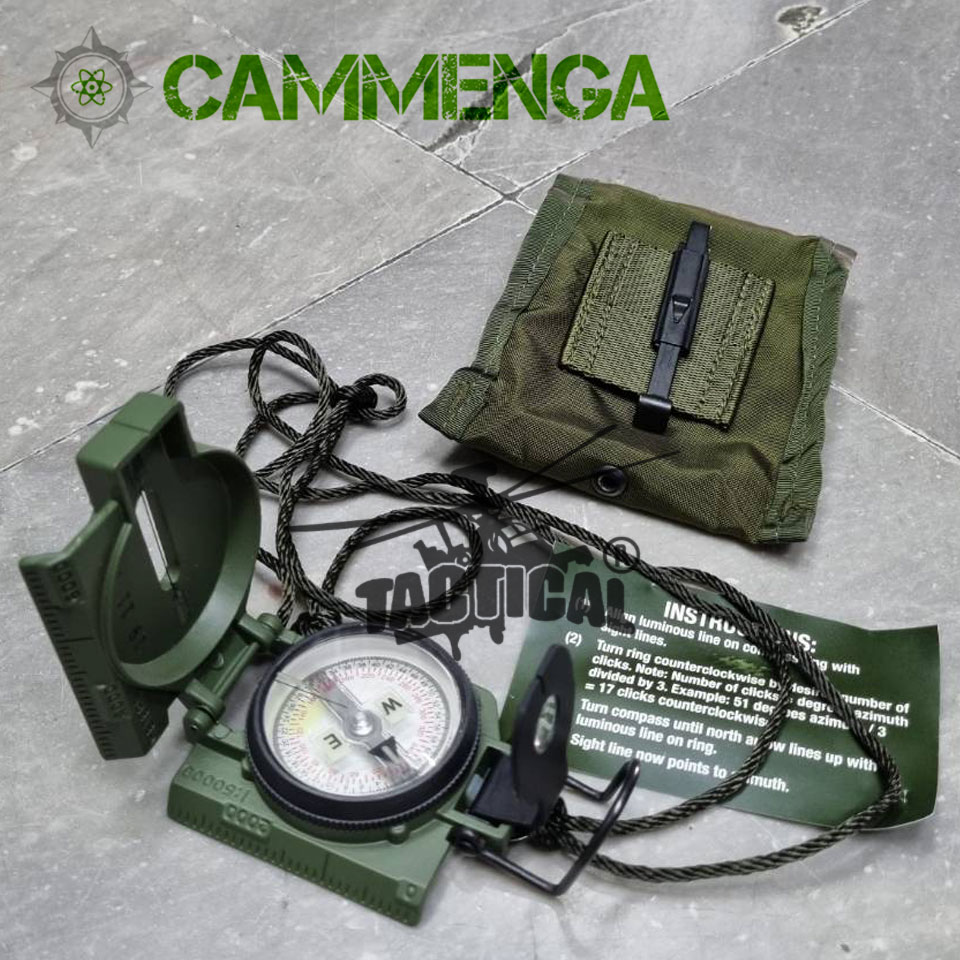 เข็มทิศ US. แท้ ของใหม่ (Phosphorescent Lensatic Compass 27)