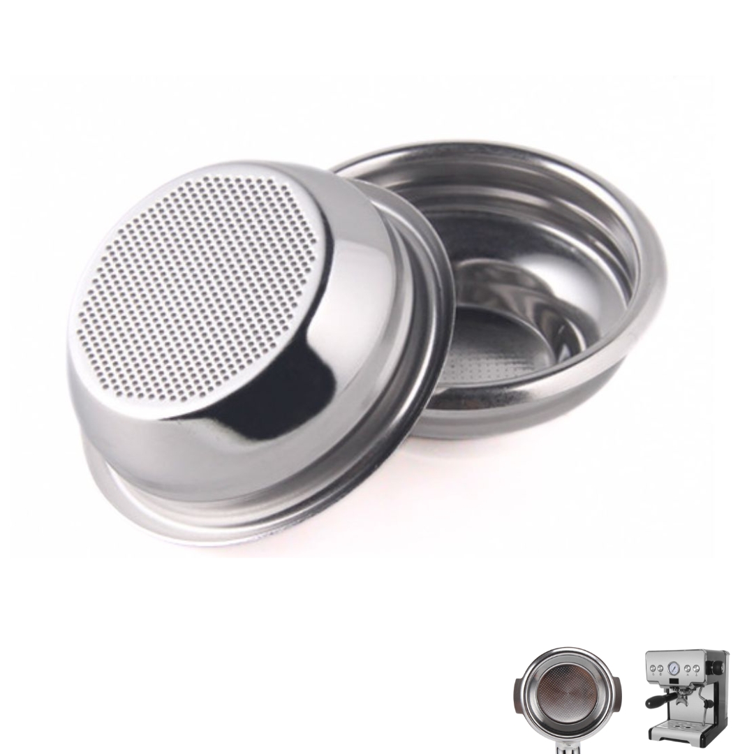 อะไหล่ตะแกรงชงกาแฟ 2 ช็อต (2 shot) ถ้วยกรองก้านชง ขนาด 58 มม. เครื่องชงกาแฟ Gemelai CRM3605 รหัส 2656