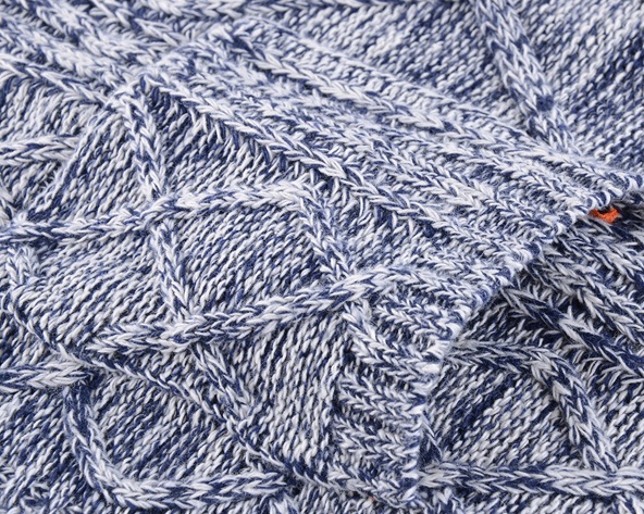 PreOrderคนอ้วน - เสื้อกั๊กไหมพรมกันหนาวไซส์ใหญ่ แขนกุด ไว้ใส่ทับด้านนอก สี : น้ำเงิน / เบจ