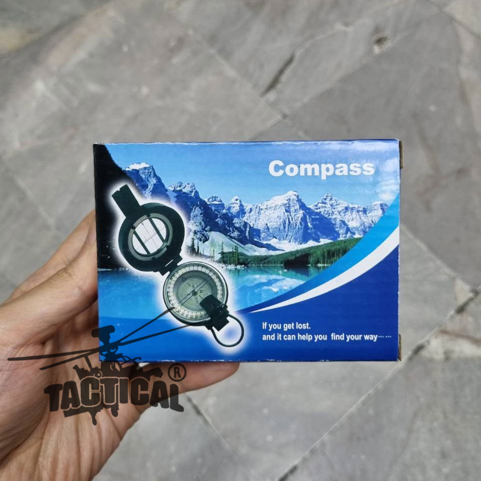 เข็มทิศ ทหาร ทรงกลม (Lensatic Compass)