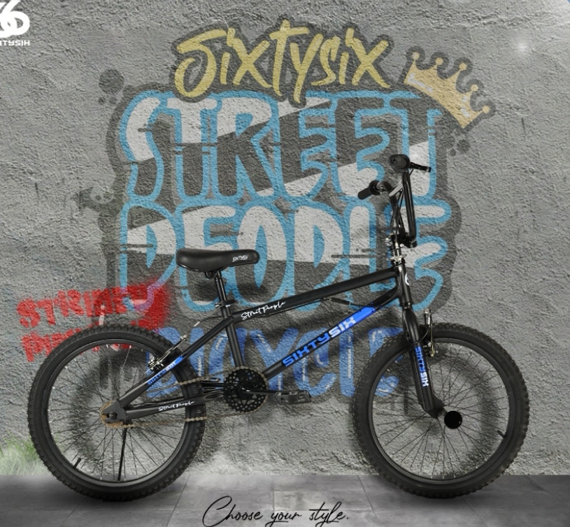 จักรยานBMX SIXTYSIX รุ่น STREET PEOPLE ล้อ20นิ้ว คอหมุนได้