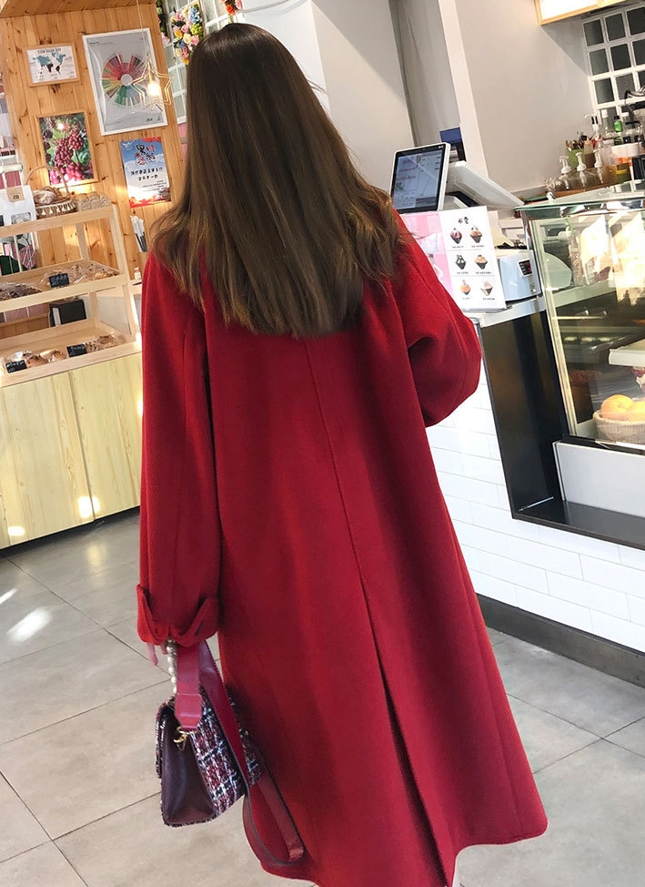 2324-0021 โค้ทวูลแบบยาว ไซส์เล็กไปนิด