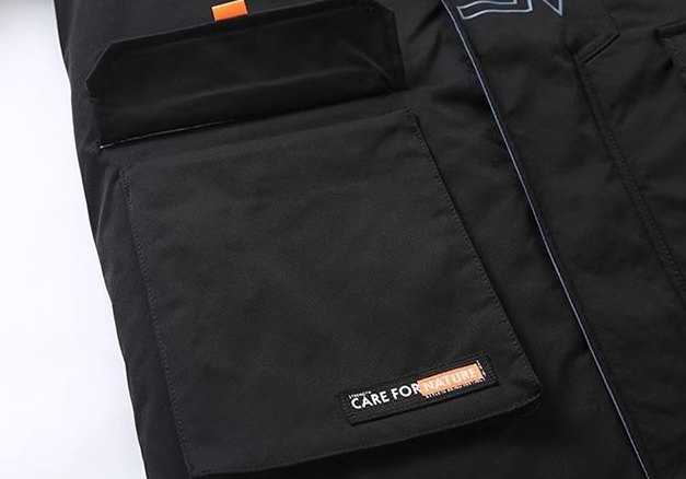 M2324-0020 เสื้อกันหนาวผู้ชายไซส์ใหญ่ Hoodถอดได้ ด้านในบุกำมะหยี่ด้วยจ้า