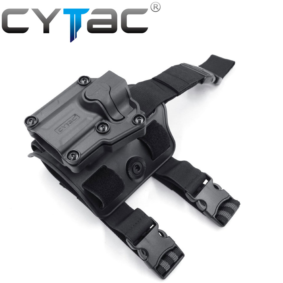 (งานแท้) ซองปืน Mega-Fit + เพลทรัดขา Cytac