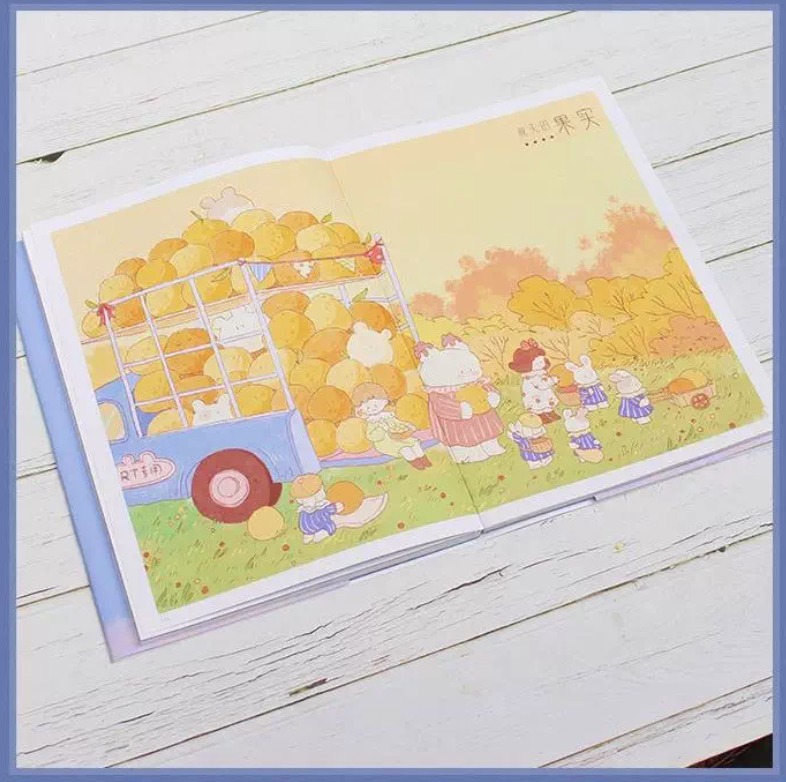 หนังสือภาพ Rabbit Town เมืองแห่งกระต่าย โดย Xia Qijiang