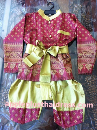 AKH76 ชุดกัมพูชาเด็กชาย