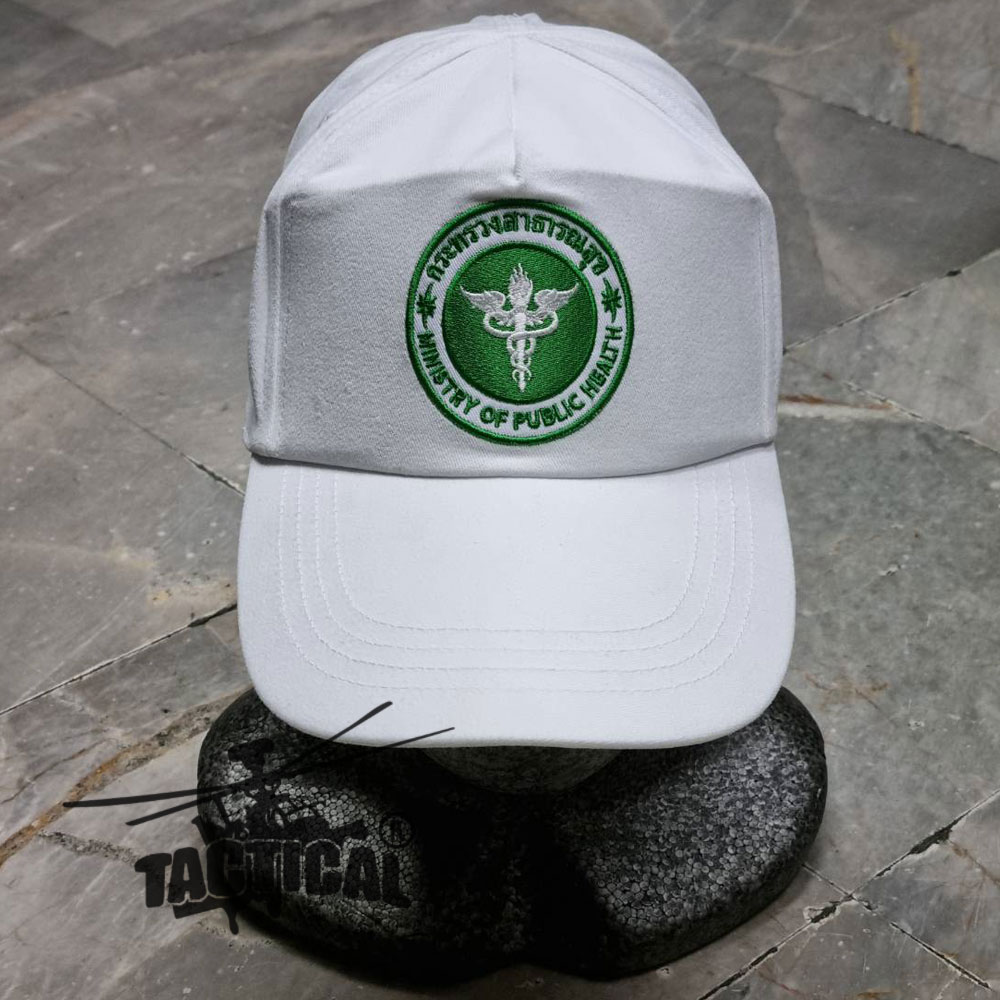 หมวกแก๊ป กระทรวงสาธารณสุข ซิปหลัง
