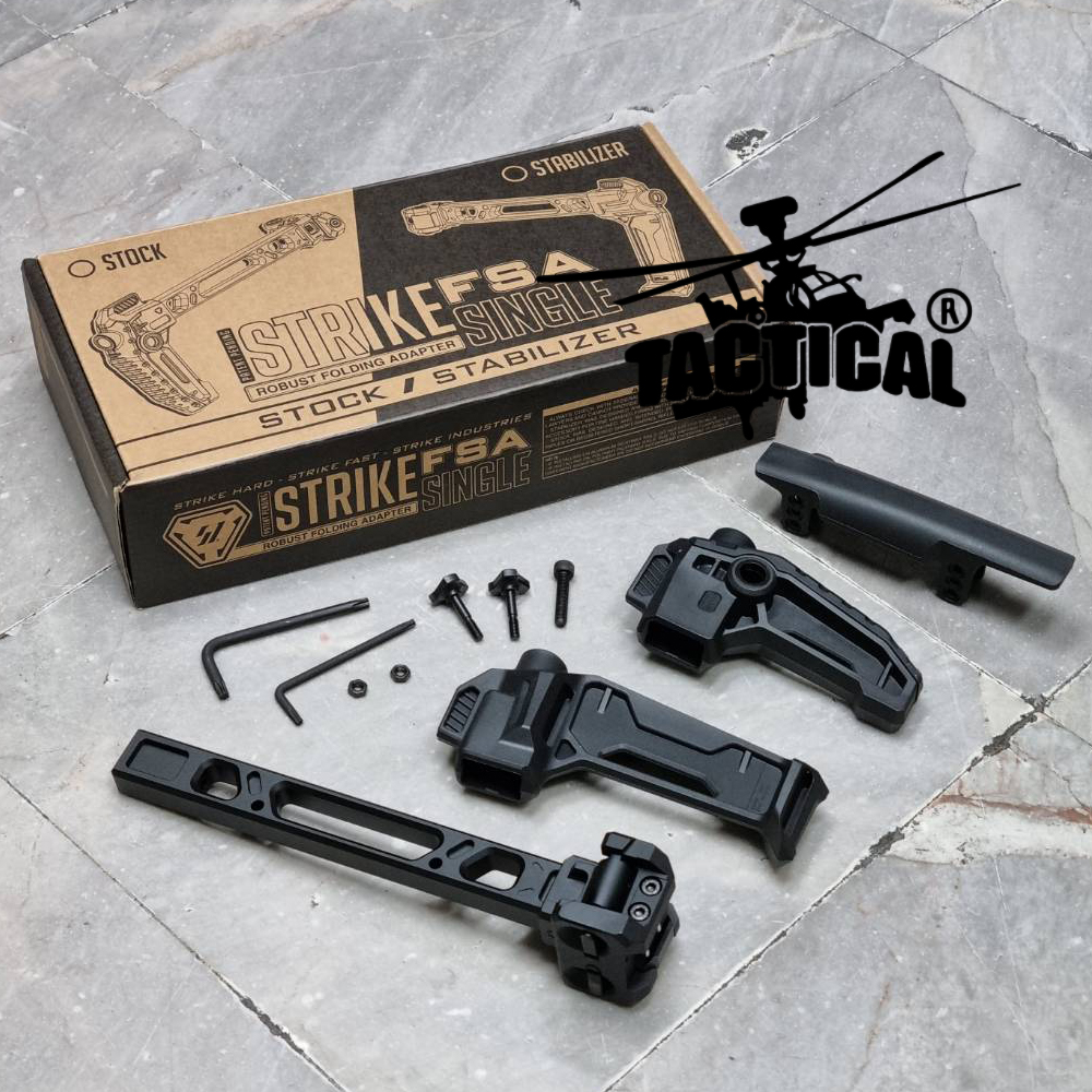 พานท้ายปืนแบบพับได้ 2 ฝั่ง (Strike Dual Folding Adapter) รุ่น Strike FSA Dual Folder