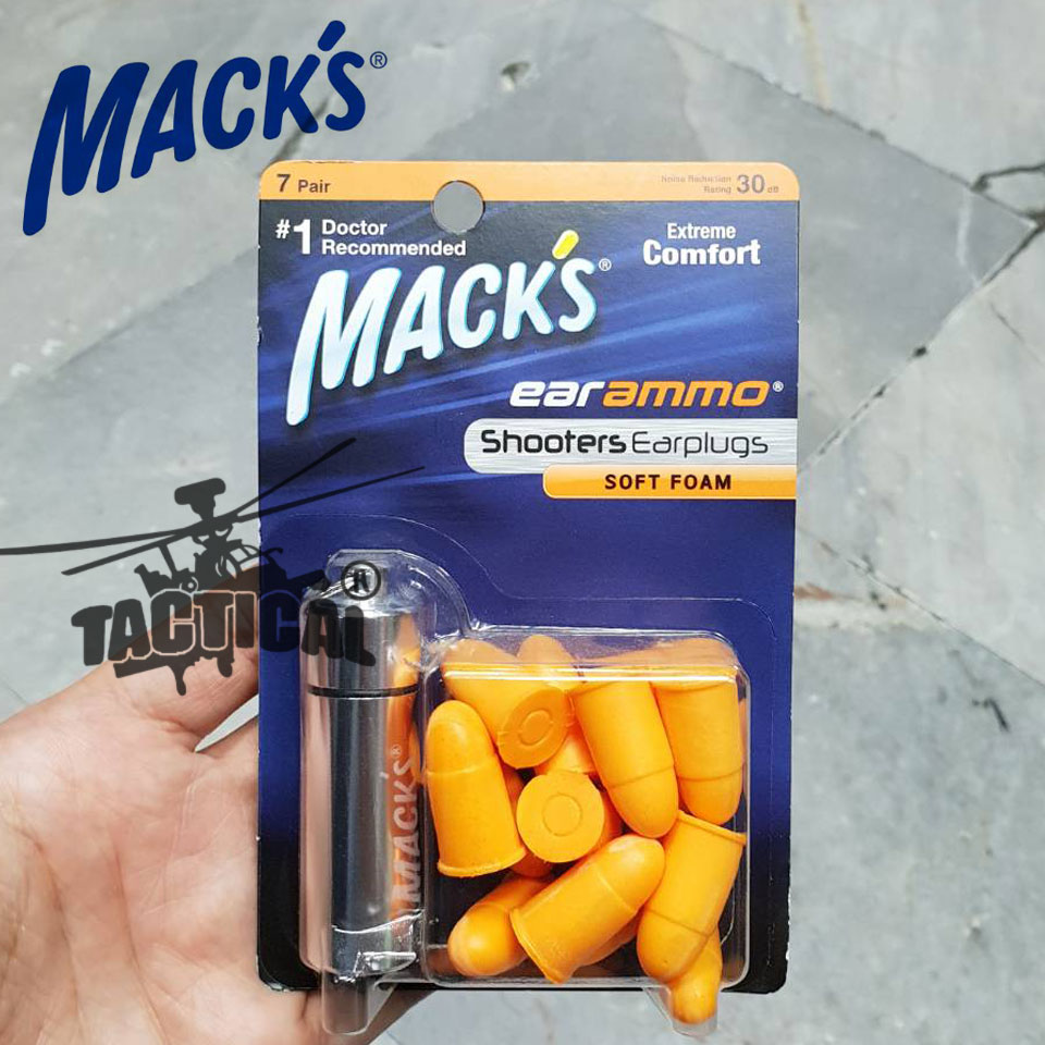 Ear Plugs สำหรับยิงปืน (Soft Foam Ear Plugs)