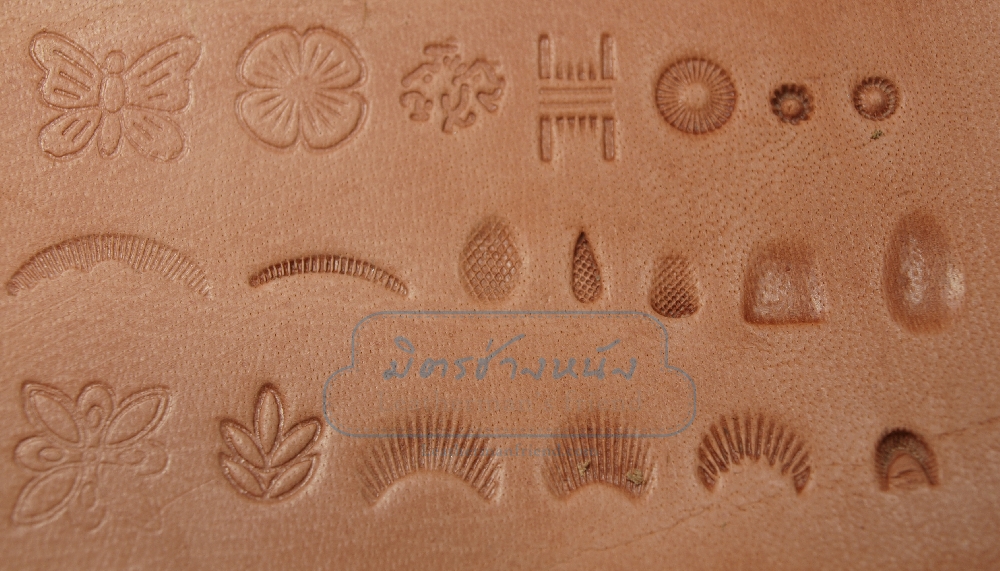 ชุดตอกลายพื้นฐาน 20 ตัว