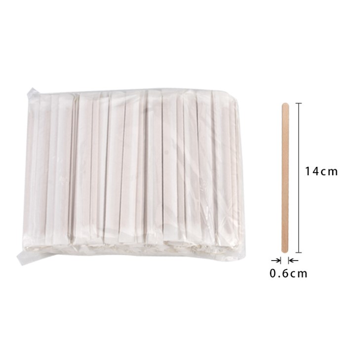 ไม้คนกาแฟ แบบใช้แล้วทิ้ง แพ็ค 490-500 ชิ้น (แพ็คแยกชิ้น)