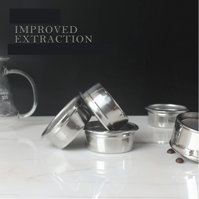 อะไหล่ ตะแกรง 3 shot บรรจุผงกาแฟ 22 กรัม สำหรับด้ามชงกาแฟ 58 มิลใช้สำหรับด้ามชงตัดตูดหรือก้นลึกเท่านั้น รหัส 1159