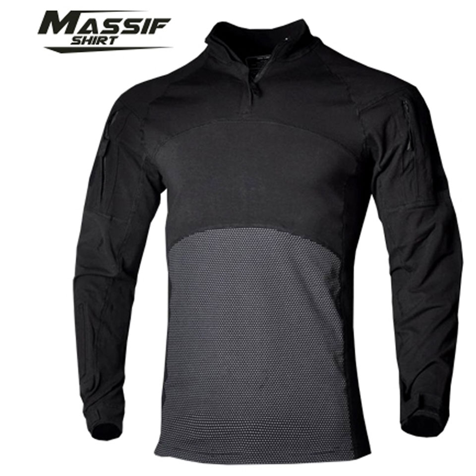 เสื้อ Massif Shirt แขนยาว ทรง US. (4 สี)