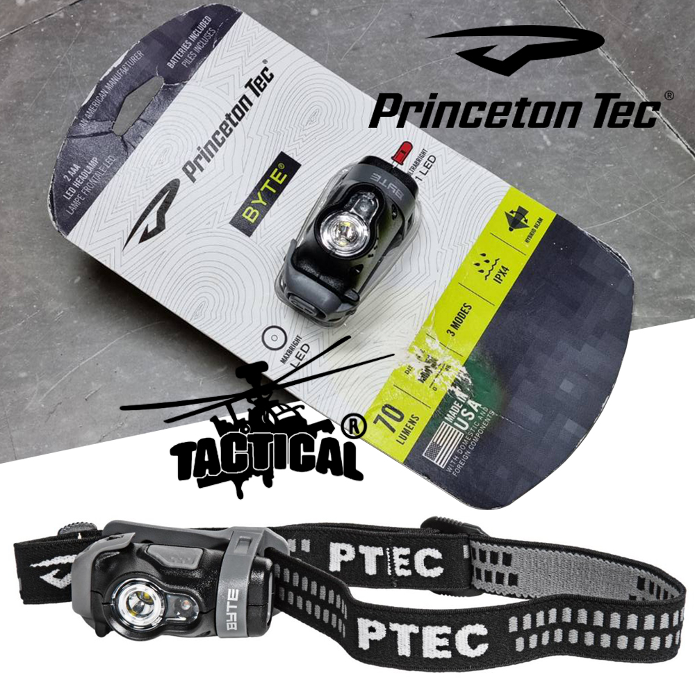 (SALE) ไฟฉายคาดหัว Princeton Tec BYTE (BYT70-BK)