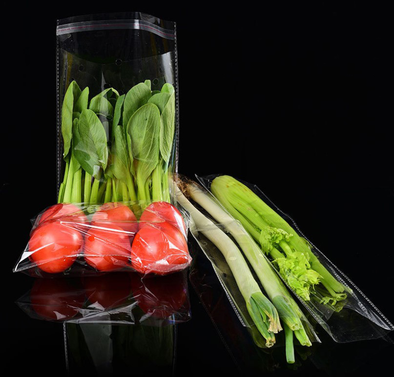 ถุงใส่ผัก-เบเกอรี่ เจาะรูแบบหายใจได้ (Breathable) ช่วยรักษาความสดใหม่ให้ถึงที่สุด