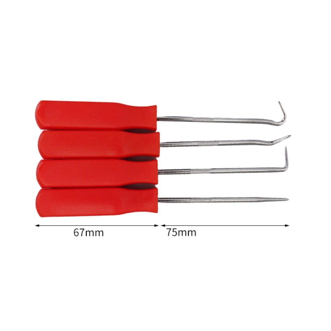 ไขควงงัดแงะตะขอดึงสำหรับถอดโอริงยางรองหัวชงเครื่องชงกาแฟ จำนวน 4 ชิ้น รหัส 2461