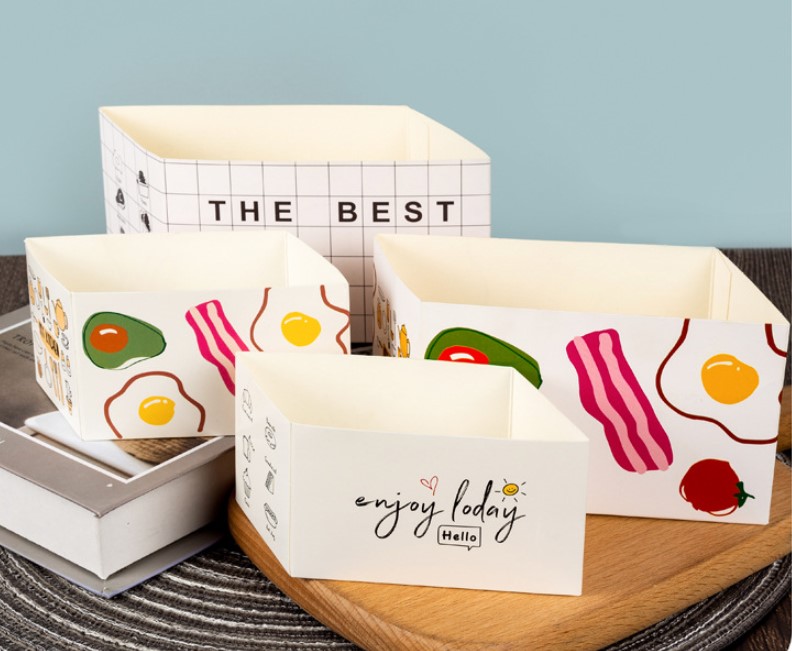 กล่องใส่แซนวิชไข่เกาหลี (แพ็ค 50 ชิ้น)