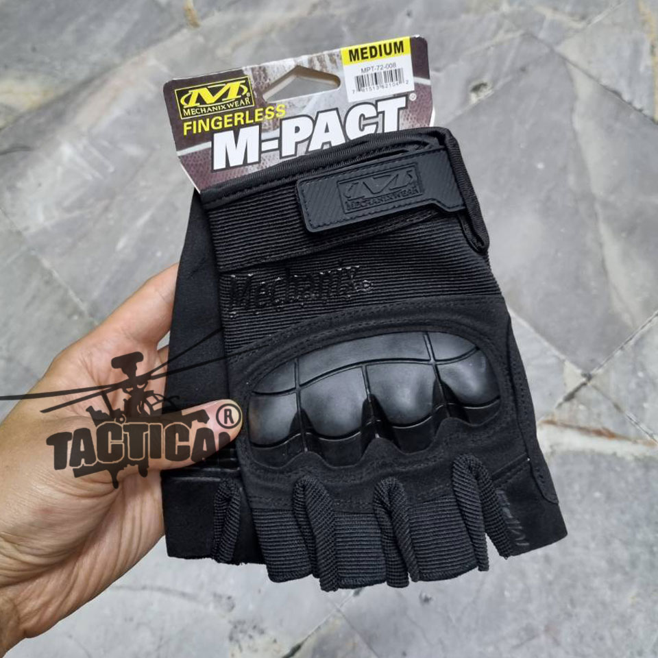 ถุงมือครึ่งนิ้ว Mechanix M-Pact 3