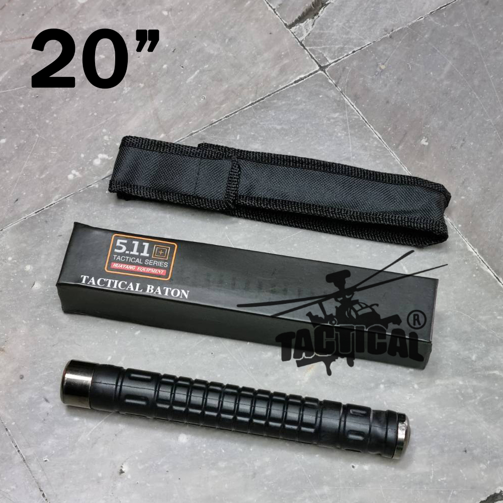 ดิ้วเหล็ก Tactical ด้ามยาง 20" 25" (แข็งแรง)