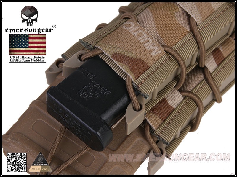 เพ้าแม็กเดี่ยว Emerson 5.56 พร้อมเพ้าแม็กปืนสั้น