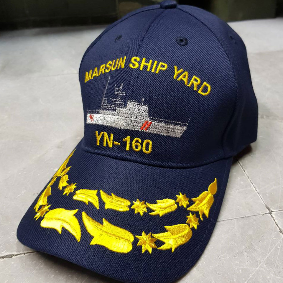 หมวกแก๊ปซิปหลัง เรือ ปักช่อ มี 5 สี