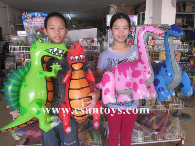 ไดโนเสาร์เป่าลม2แบบ