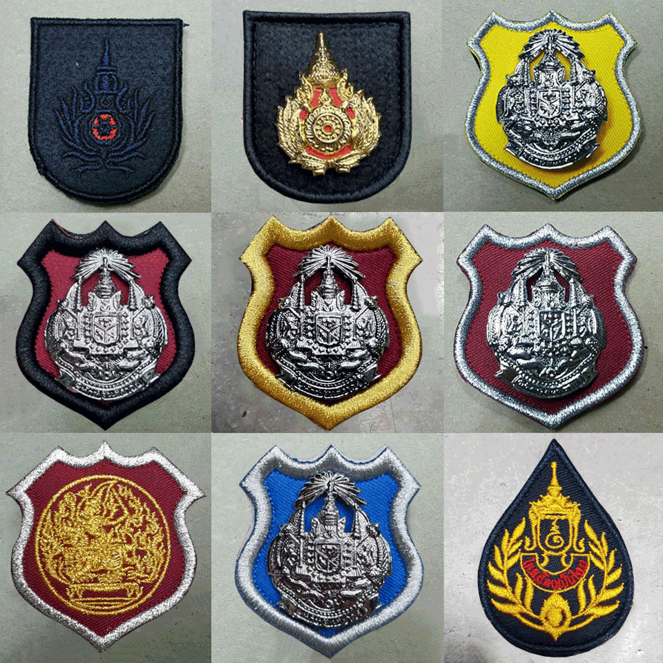 อาร์มหน้าหมวกเบเร่ต์ ตำรวจ ทหาร อส. ราชทัณฑ์ ท่องเที่ยว อื่นๆ