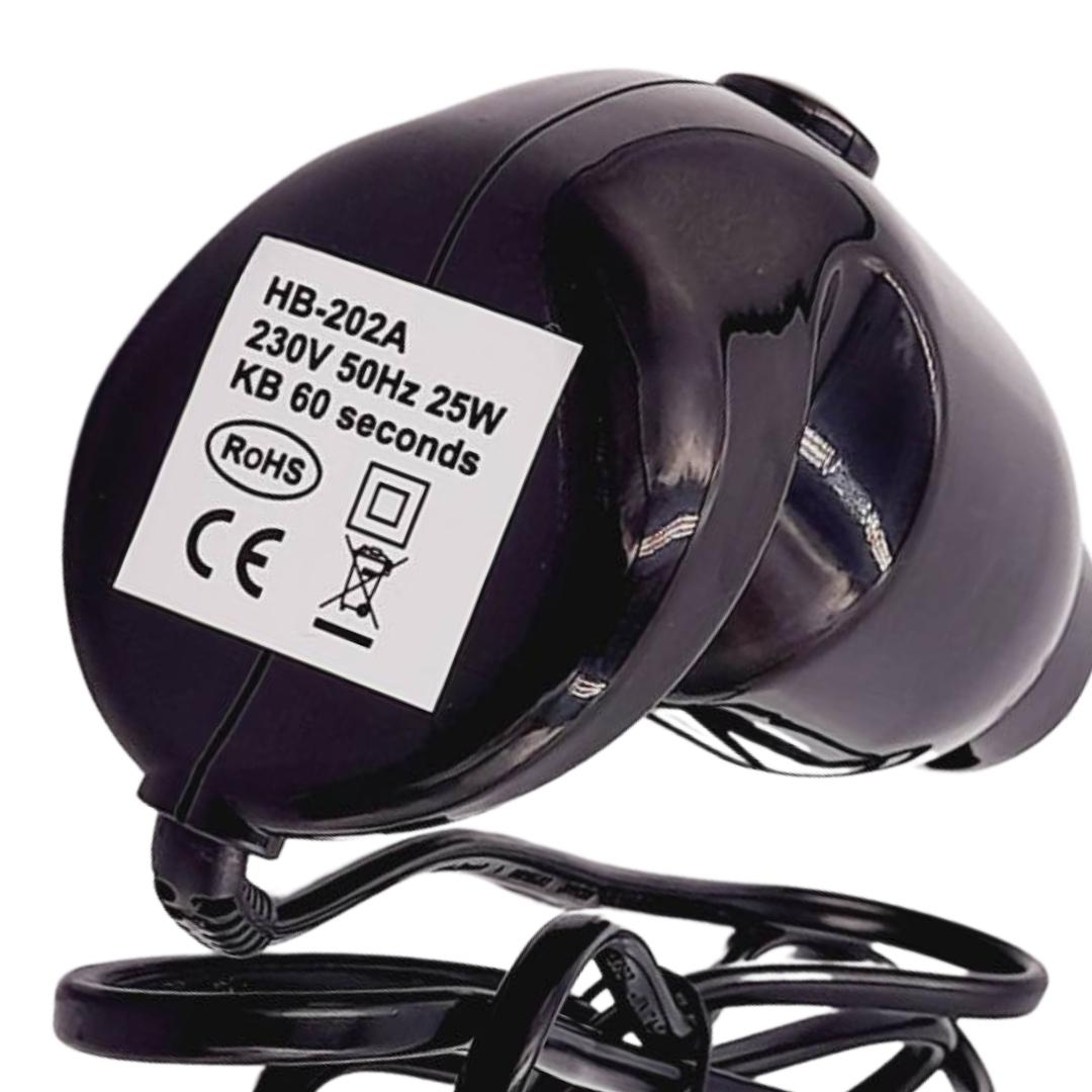 เครื่องตีฟองนม ปั่นนมฟองนมไฟฟ้า หัวตีสองชั้น สีดำ 25W รหัส 1441