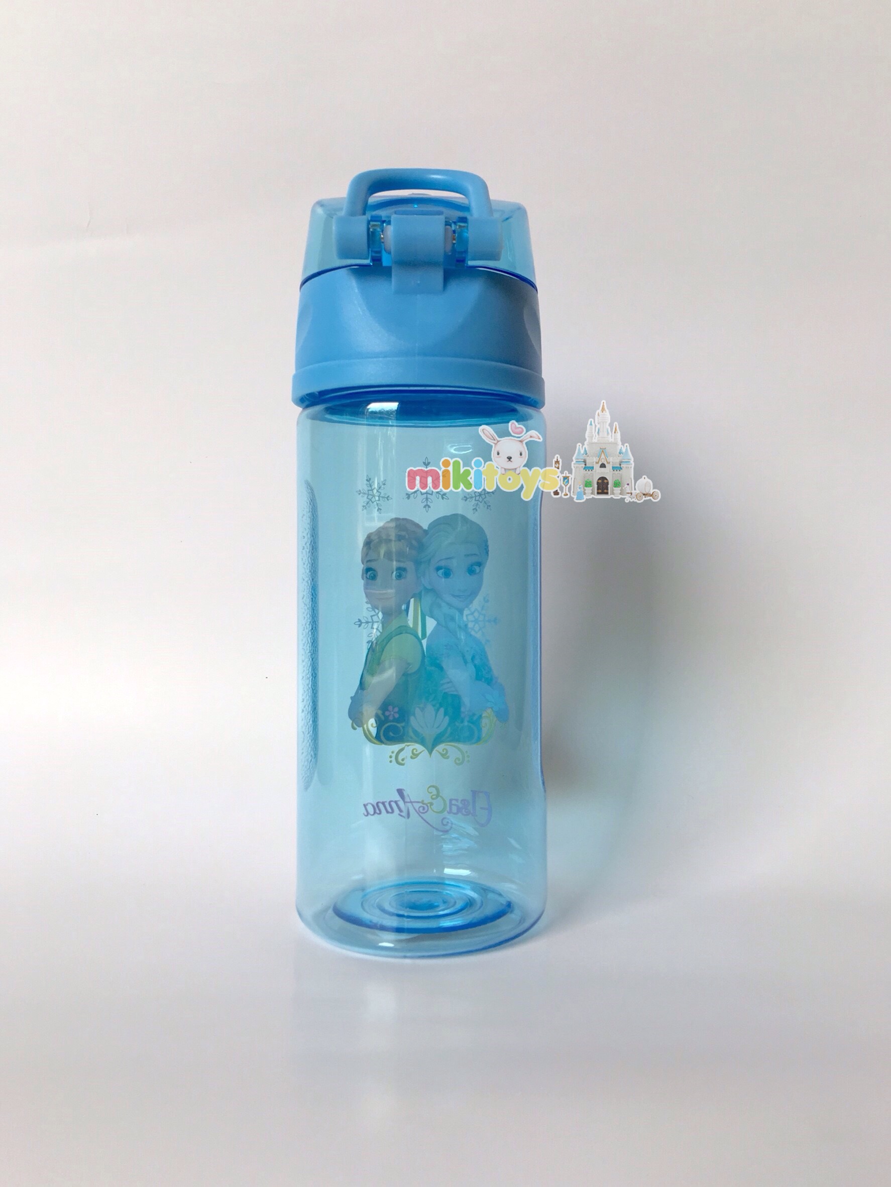 กระติกน้ำเด็ก โฟรเซ่น FROZEN Fever BLUE รุ่นยกดื่ม สีฟ้าใสๆ *BPA Freeปลอดภัยค่ะ