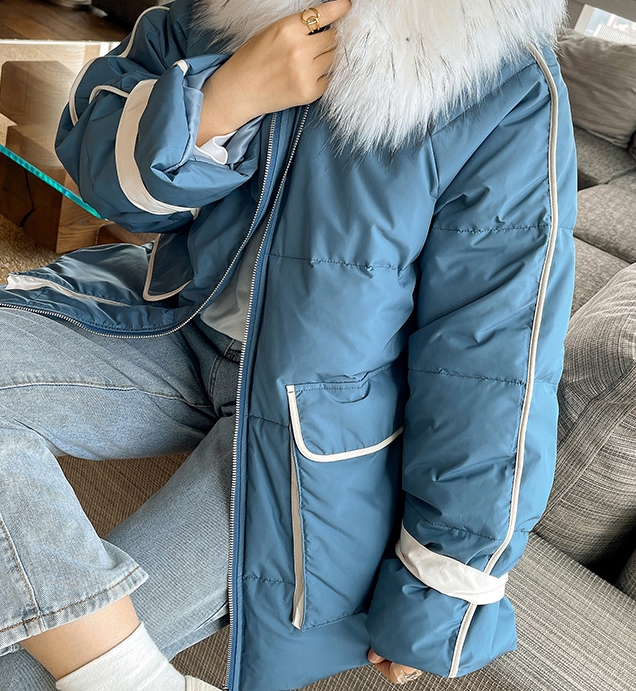 2324-0011 เสื้อกันหนาวไซส์ใหญ่ แสงดี ๆ ถ่ายรูปงามค่ะ หนา กันลม มีHoodเฟอร์