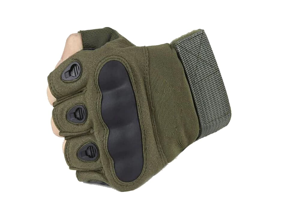 ถุงมือสนับแข็ง ครึ่งนิ้ว Bogie.1