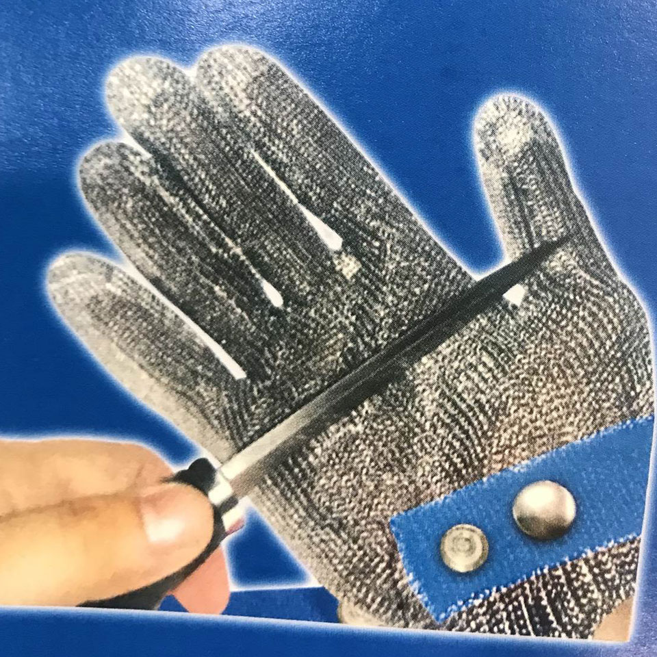 ถุงมือกันมีด เต็มนิ้ว